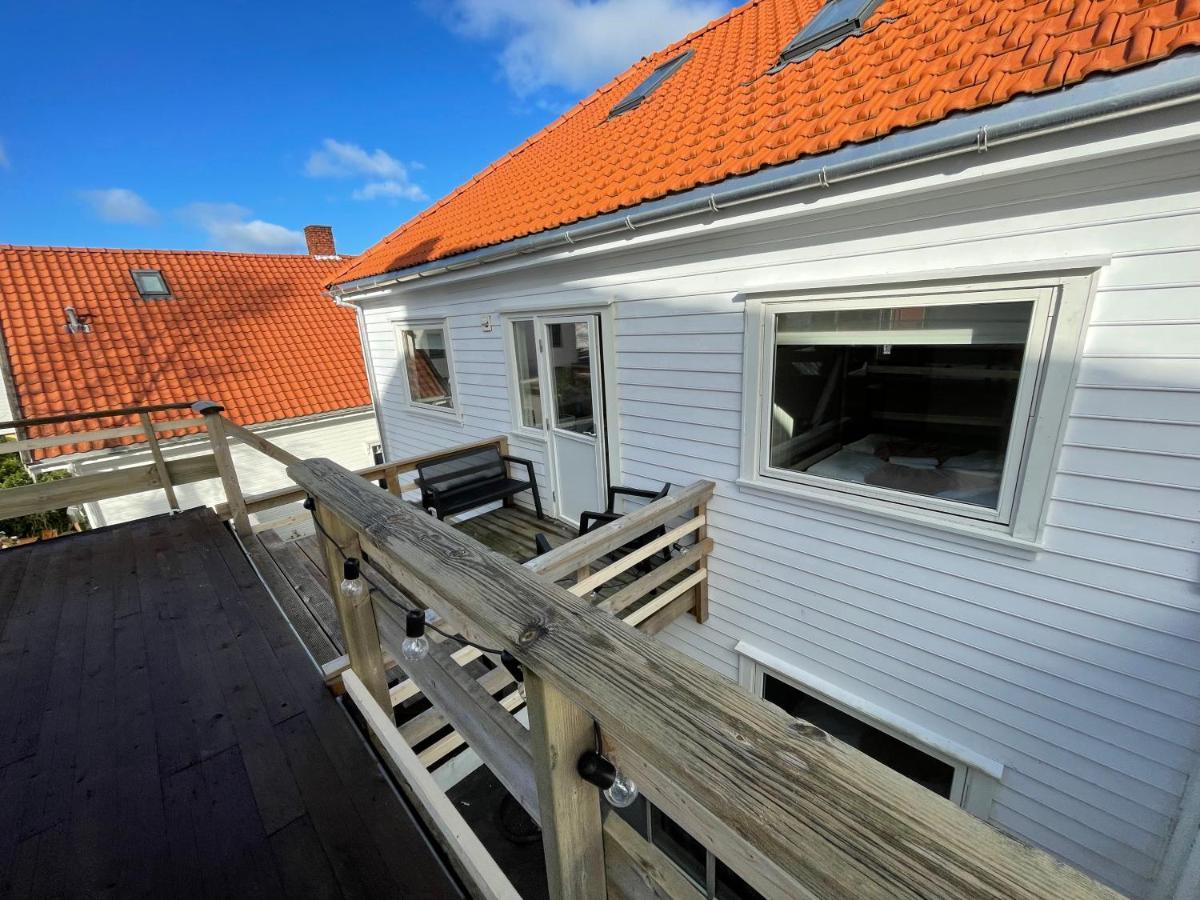 Central Bnb Stavanger At Bertis Ap 9 Generous Rooftop Terrace Buitenkant foto