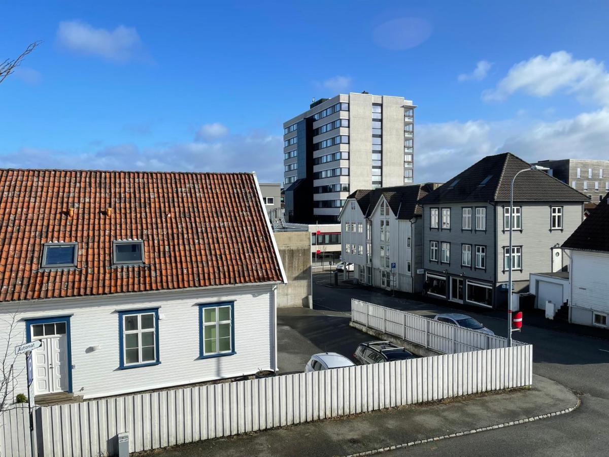 Central Bnb Stavanger At Bertis Ap 9 Generous Rooftop Terrace Buitenkant foto